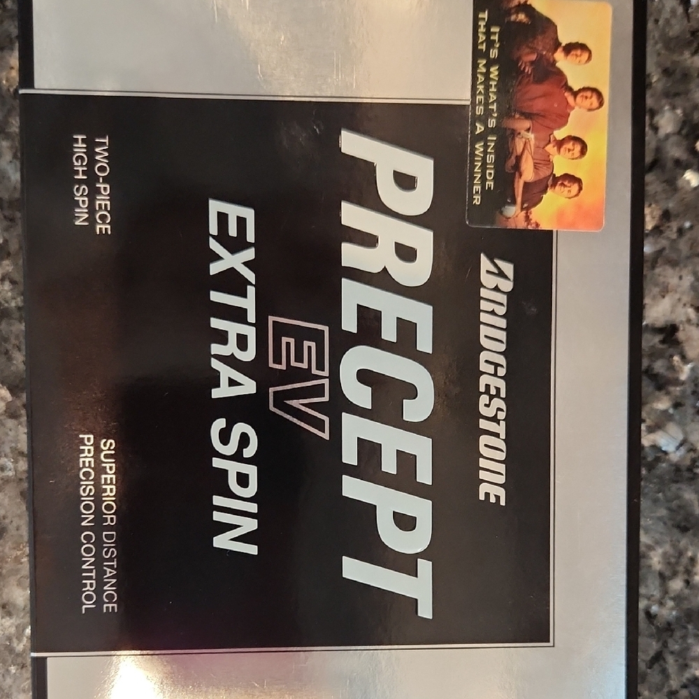 Bridgestone Precept EV Extra Spin Golf Balls